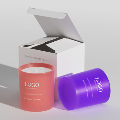 Natural Soy Wax Home Scented Candles Produced in China Offering Unique Aromatherapy Experience for Commercial Spaces