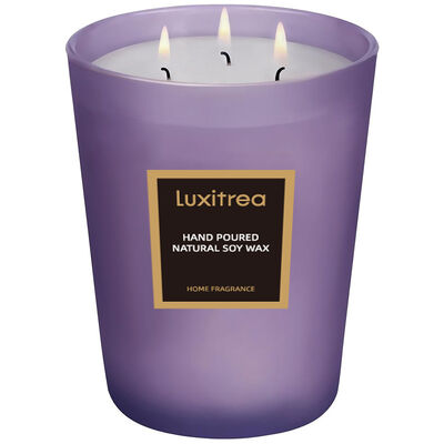 13oz Lilac Scented Candles Customization For Relaxation And Romantic Ambiance