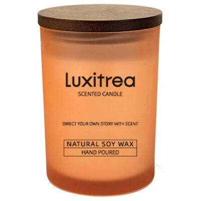 Neroli Dreamscape Glass Jar Scented Candle Solar Euphoria 4oz Customized