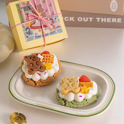 Coconut Fresh Grass dessert shaped candle Grapefruit food shaped candle