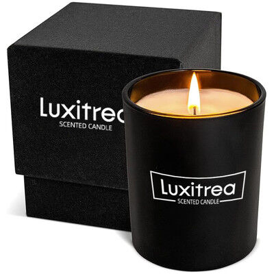 Handmade Aroma Scented Candle Featuring Natural Essential Oils Suitable for Aromatherapy and Stress Relief Applications