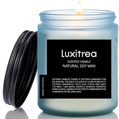 50 Hours 7Oz Highly Scented Soy Candles Long Lasting Efficient For Home Decor