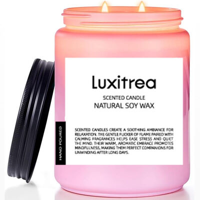 14oz Scented Soy Wax Candle Decoration Romantic Atmosphere Clove 2 Wick Candles