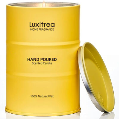 Gardenia Tin Scented Candle Tuberose Osmanthus 80 Hours 18 Oz strong scented candles