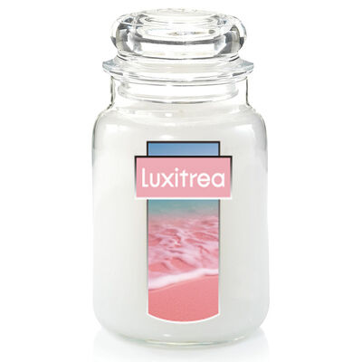 Essential Oils Glass Bottle Candle Tuberose Hyacinth Freesia 20 Oz For Home Or Gifting