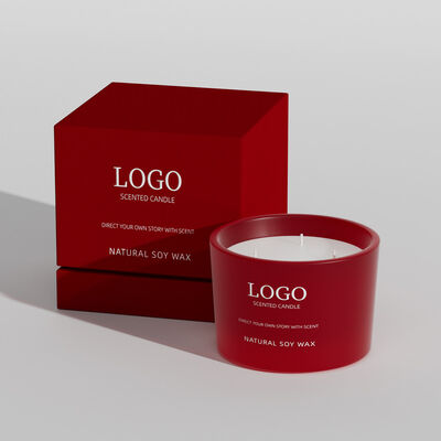 Natural Soy Wax Home Scented Candles Produced in China Offering Unique Aromatherapy Experience for Commercial Spaces