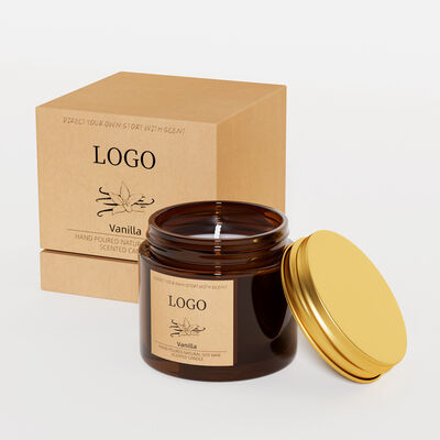 Natural Soy Wax Home Scented Candles Produced in China Offering Unique Aromatherapy Experience for Commercial Spaces