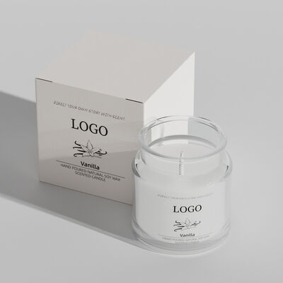 Natural Soy Wax Home Scented Candles Produced in China Offering Unique Aromatherapy Experience for Commercial Spaces