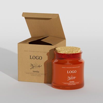 Natural Soy Wax Home Scented Candles Produced in China Offering Unique Aromatherapy Experience for Commercial Spaces