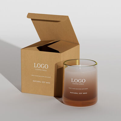Natural Soy Wax Home Scented Candles Produced in China Offering Unique Aromatherapy Experience for Commercial Spaces