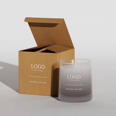 Natural Soy Wax Home Scented Candles Produced in China Offering Unique Aromatherapy Experience for Commercial Spaces