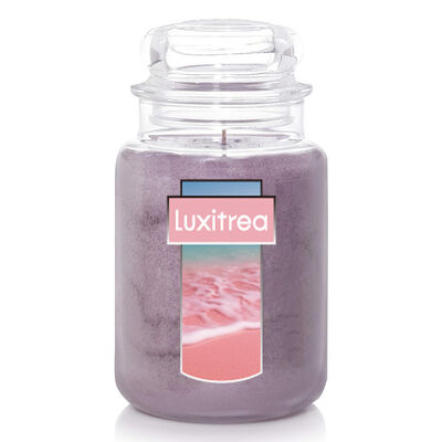 Luxitrea Scented Candle Classic 22oz Large Jar Single Wick Candle Over 110 Hours of Burn Time