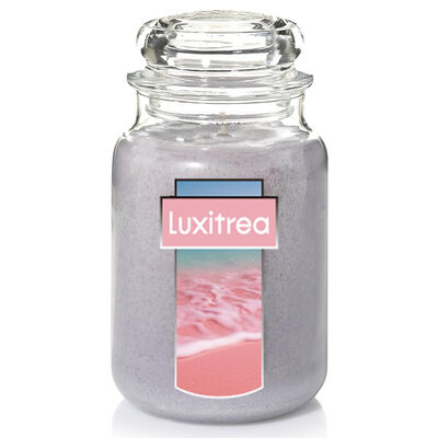 Luxitrea Scented Candle Classic 22oz Large Jar Single Wick Candle Over 110 Hours of Burn Time