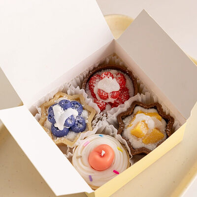 Coconut Bergamot Cake Shape Candle 30 Hours 6oz English Pear And Freesia Candle