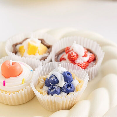 Coconut Bergamot Cake Shape Candle 30 Hours 6oz English Pear And Freesia Candle