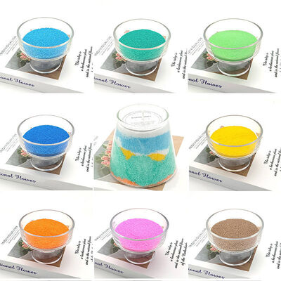 10 Oz Sand Wax Candle 50 Hours Long Burning Granulated Sand Wax customization