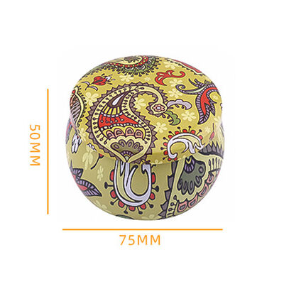 4 Oz Metal Jar Candle 30 Hours Long Burning Time for Patchouli Rose Saffron