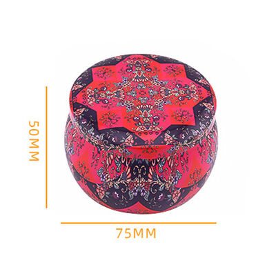 4 Oz Metal Jar Candle 30 Hours Long Burning Time for Patchouli Rose Saffron