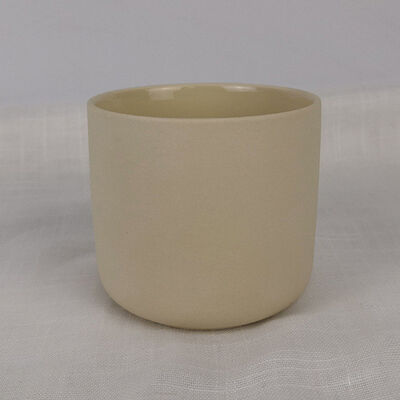 Customizable Ceramic Jar Candle Essential Oil Type For Mango Coconut 4 Oz