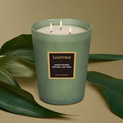 Eco Friendly Private Label Candle Ocean Breeze Scented Candles For Home Decor‌ 3 Oz