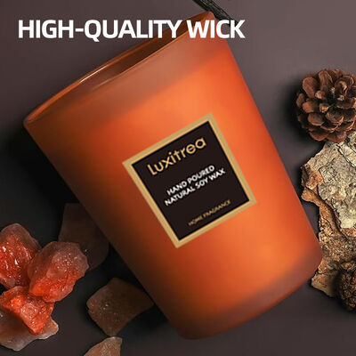 Easy Cleanup Lemongrass And Ginger Candle Modern Wellness‌ For Relaxation