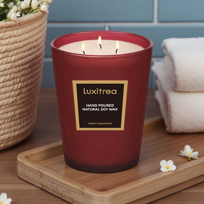 13oz Private Label Candle Romantic Rose And Oud Candle For Bedroom Ambiance‌