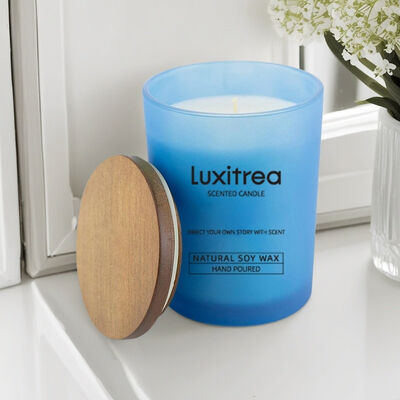 Sea Breeze Magnolia Private Label Candle 4 Oz Sea And Dune Candle Customizable