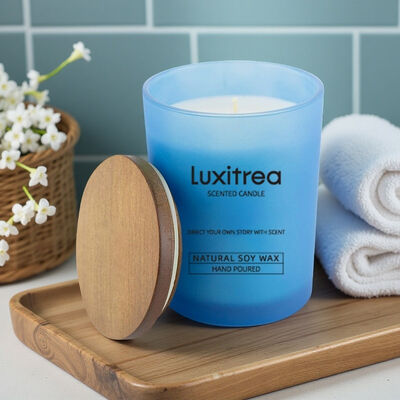 Sea Breeze Magnolia Private Label Candle 4 Oz Sea And Dune Candle Customizable