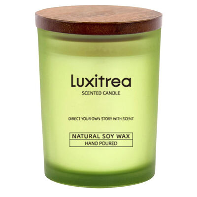 Verdant Mint And Lavender Mediterranean Breeze Candle 4 Oz For Home Decoration