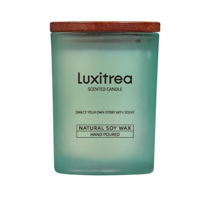 Azure Breeze Private Label Candle Scented Candle Mediterranean Coast 4 Oz Scented Candles