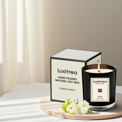 Handmade Scented Candle Gift Set Providing 20 Hours Burn Time Perfect for Corporate Events and Retail Gift Collections