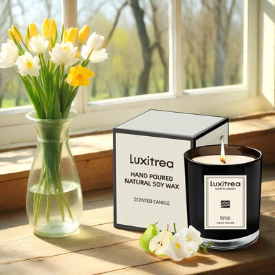 Handmade Candle Fragrances Utilizing Natural Essential Oils Perfect for Creating Calming Aromatherapy and Home Fragrance