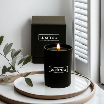 Reusable Container Scented Candle Gift Set Natural Essential Oils Home Fragrance Collection for Elegant Ambiance and Relaxation