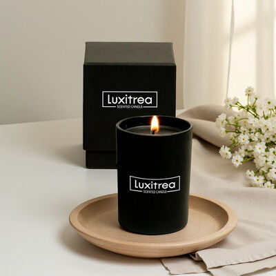 Reusable Container Scented Candle Gift Set Natural Essential Oils Home Fragrance Collection for Elegant Ambiance and Relaxation