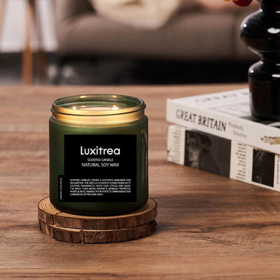 11oz 2 Wick Highly Scented Soy Candles 70H Burn Time Humble Swamp‌ Mood Boosting Aromatherapy‌