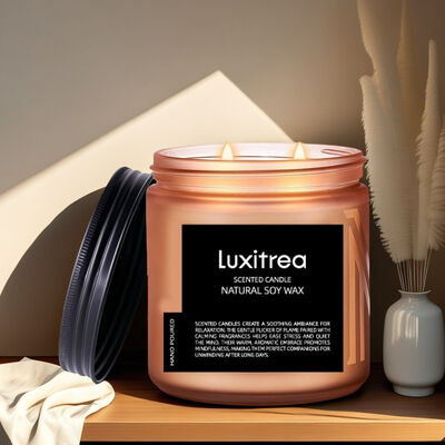 11oz Scented Soy Wax Candle 70H Burn Time Tropical Orchard 2 Wick Candles