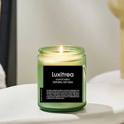 7oz Scented Soy Wax Candle Blue Waltz Aromatherapy Scented Candle 50 Hours