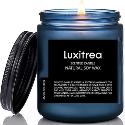 Cancion Blanca Soy Based Scented Candles 7oz For Home Decoration And Aromatherapy