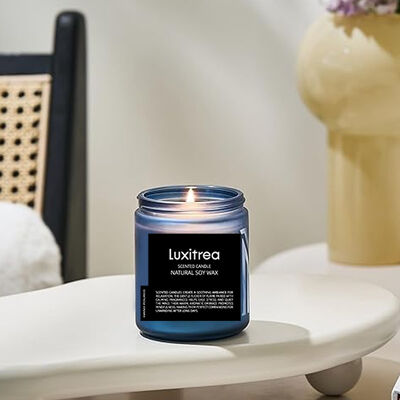 Cancion Blanca Soy Based Scented Candles 7oz For Home Decoration And Aromatherapy