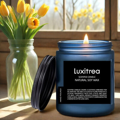 Cancion Blanca Soy Based Scented Candles 7oz For Home Decoration And Aromatherapy