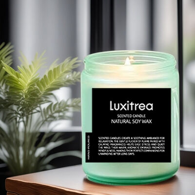 7oz Coconut Scented Candles 50 Hours Natural Non Toxic And Eco Friendly