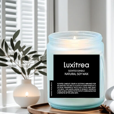 50 Hours 7Oz Highly Scented Soy Candles Long Lasting Efficient For Home Decor