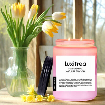 14oz Scented Soy Wax Candle Decoration Romantic Atmosphere Clove 2 Wick Candles