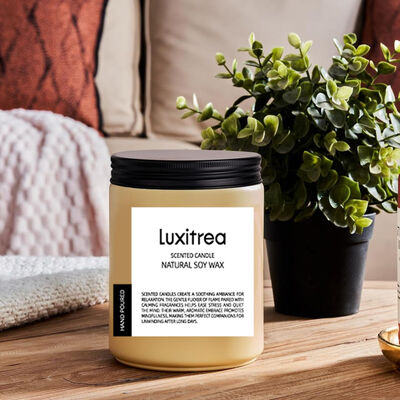 Fresh Fruity Highly Scented Soy Candles Aroma Kumquat 19 Oz 2 Wick 110 Hours