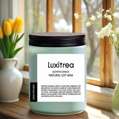 Hydrangea Lily Of The Valley Candles 19Oz 2 Wick 110 Hours Long Lasting