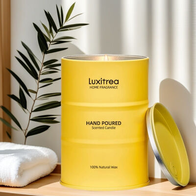 Gardenia Tin Scented Candle Tuberose Osmanthus 80 Hours 18 Oz strong scented candles