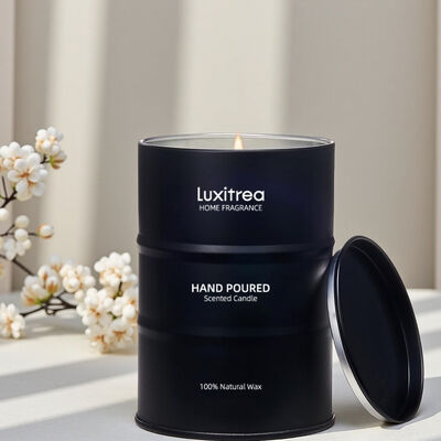 Chamomile Tin Scented Candle Peony Carnation 18 Oz Flower Scented Candle