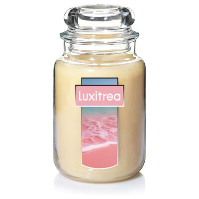 Amber Bottled Up Scented Candles Champagne Cedar Glass Jar Candle for relaxation