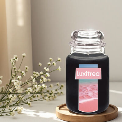 Long Lasting Lily Of The Valley Candle Rose Osmanthus 80 Hours Burn Efficiency 20Oz