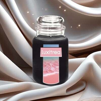 Long Lasting Lily Of The Valley Candle Rose Osmanthus 80 Hours Burn Efficiency 20Oz